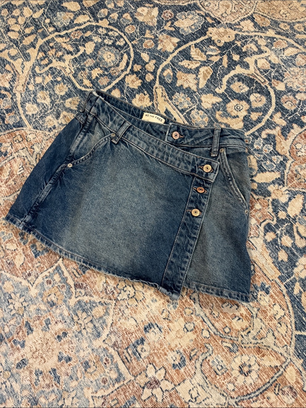 We The Free Wynne Denim Skirt